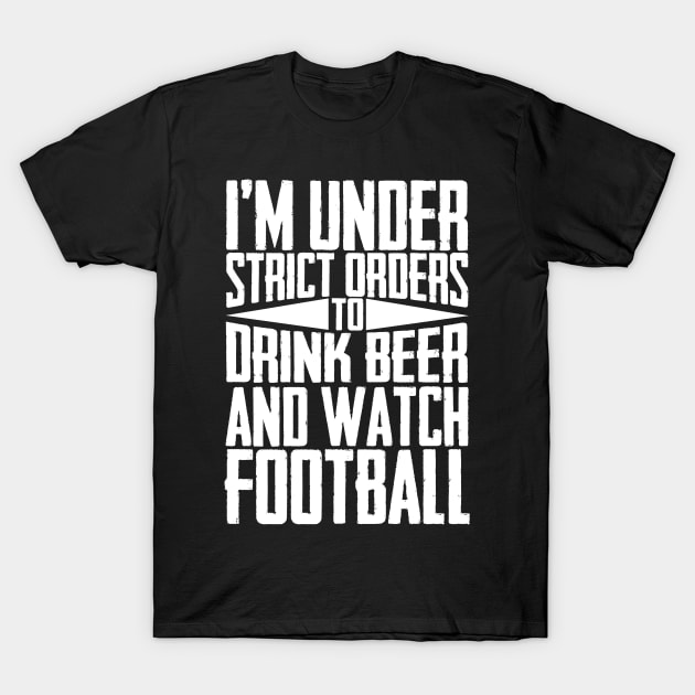 football T-Shirt by CurlyDesigns